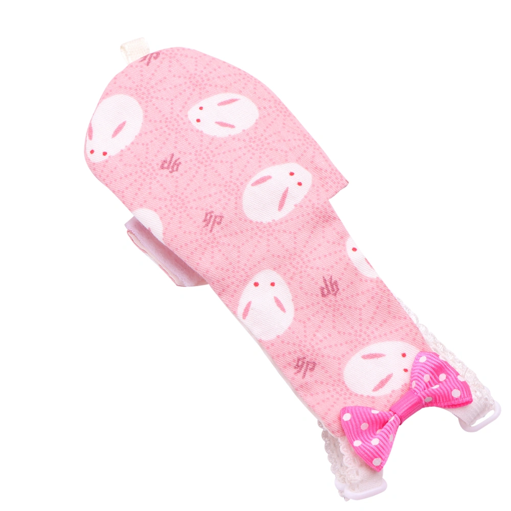 Parrot Pigeon Bird Clothes Bird Diaper Parrot Flight Suit Bird Clothes Supplies (Pink Bunny M)