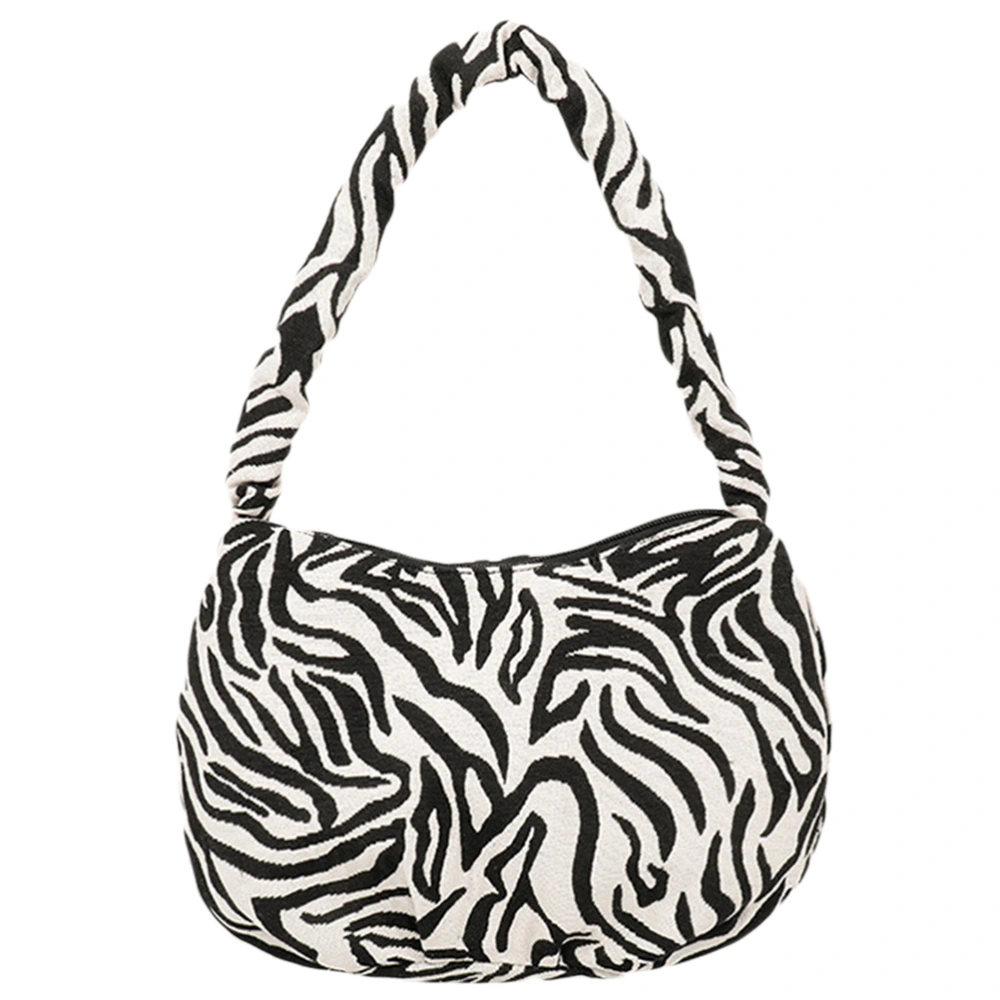 1pc Fashion Animal Printed Woman Hand Bag Chic Shoulder Satchel Armpit Bag