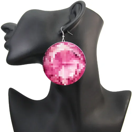 Big Pink Diamond Earrings! Funny 8bit Pixel Loot Love Nikki IRL