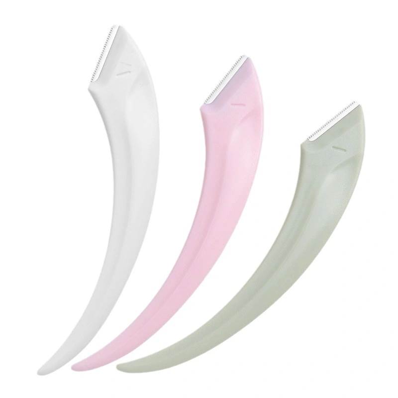 6pcs Eyebrow Razors Portable Eyebrow Shaver Facial Razor Stainless Steel Eyebrow Scraper