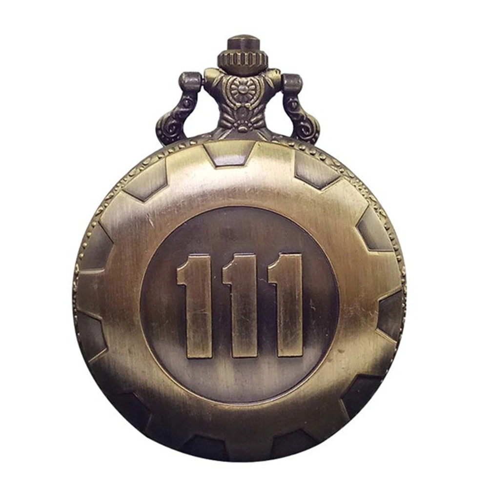 1 Pc Quartz Pocket Watch Bronze Pocket Watch Chain Watch Decor for Clothes