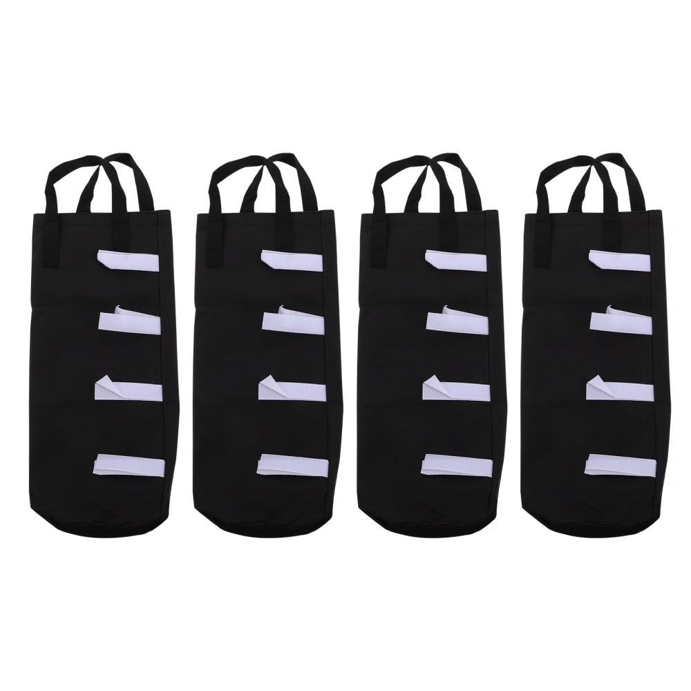 4pcs Canopy Fixing Sand Bags Tent Fixation Bags Outdoor Camping Weight Bags