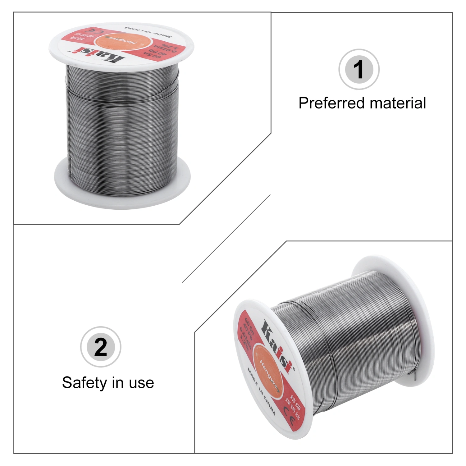 1 Roll Solder Wire Welding Wire 0.5mm 150g Electrical Soldering Accessories