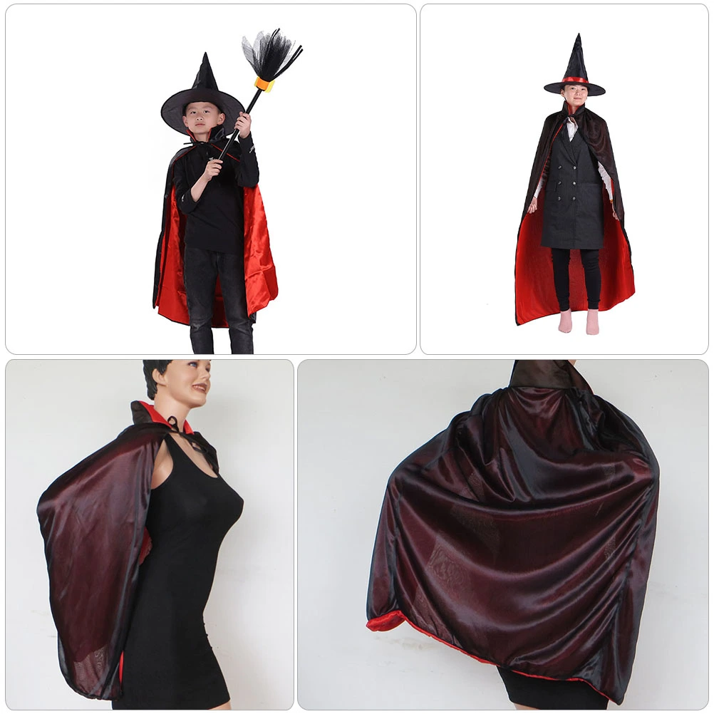 Halloween Vampires Cape Decorative Halloween Party Cosplay Cape Halloween Cape Prop