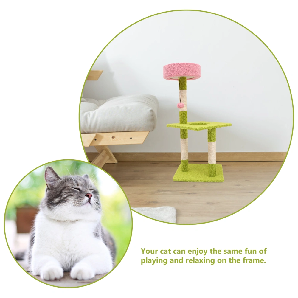 Cat Climbing Frame All-purpose Cat Litter Cat Shelf Cat Scratch Board Cat Supply