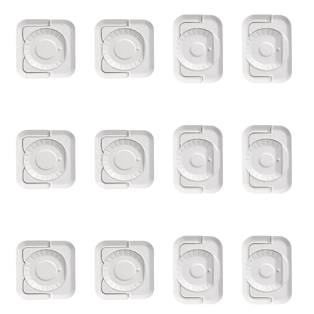 12pcs Household Outlet Plastic Covers Safe Child Proof Socket Protector