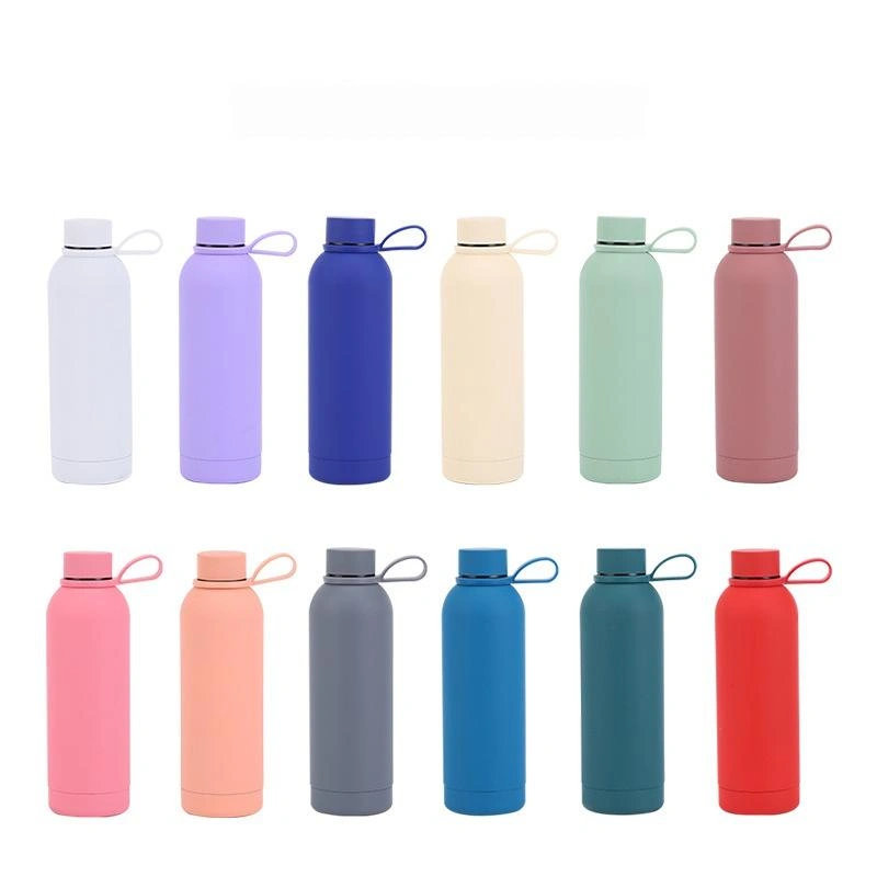 Outdoor Sports Car Portable Stainless Steel A Narrow Mouthed Bottle