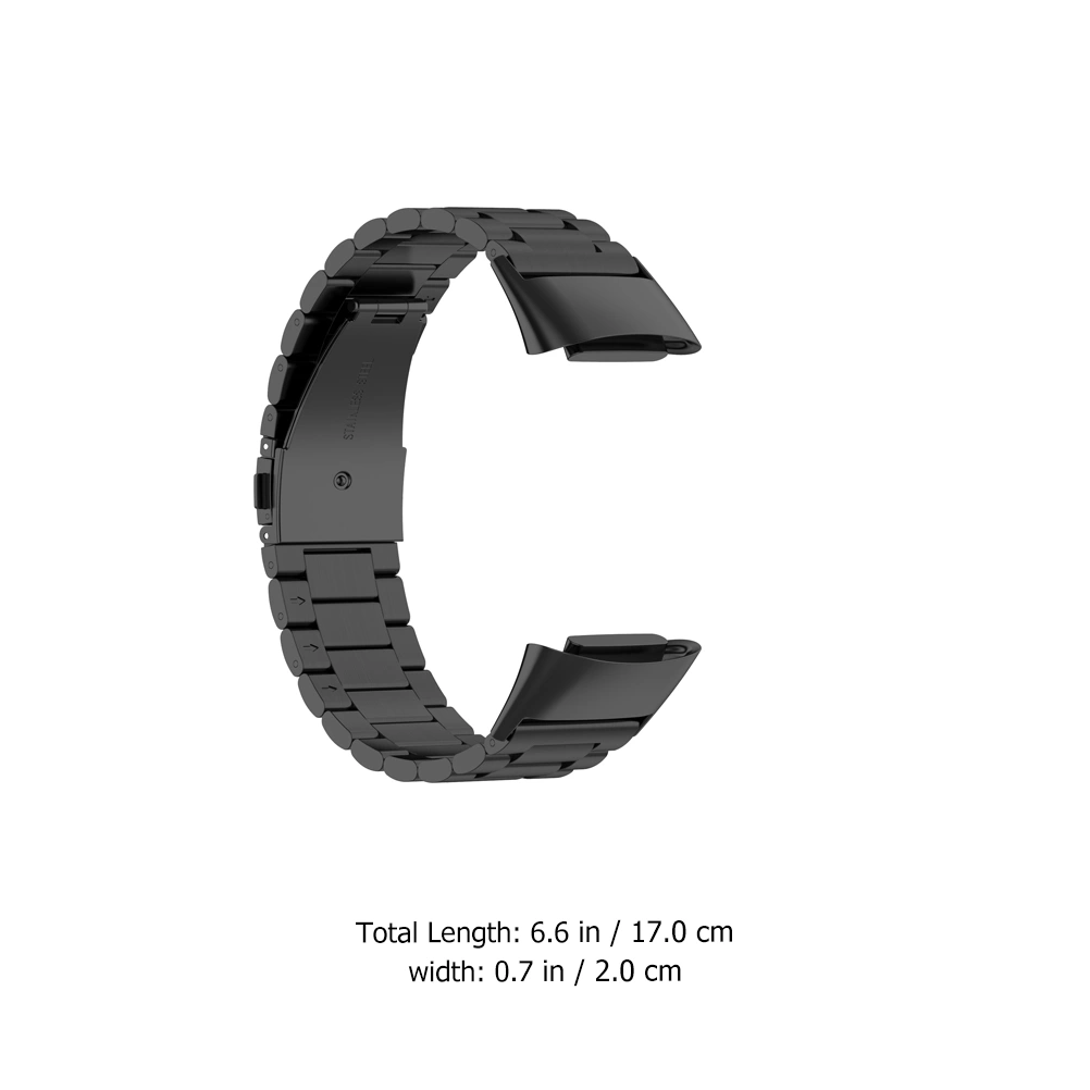1Pc Stainless Steel Watch Band Simple Watch Strap Practical Watch Accessory