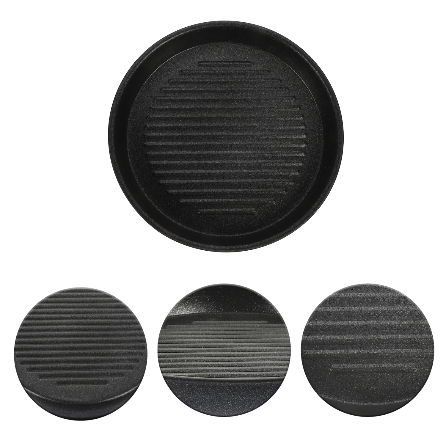 Non-stick Grill Pan Outdoor Barbecue Pan Aluminum Steak Pan Camping Grill Pan