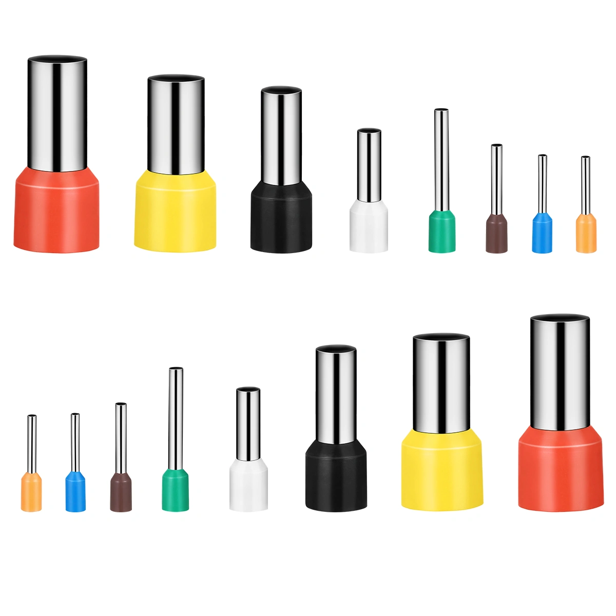 ARTIBETTER 40PCS Stainless Steel Round Clay Cutters Mini Indentation Circle Shape Cutters Mold for Polymer Clay Pottery