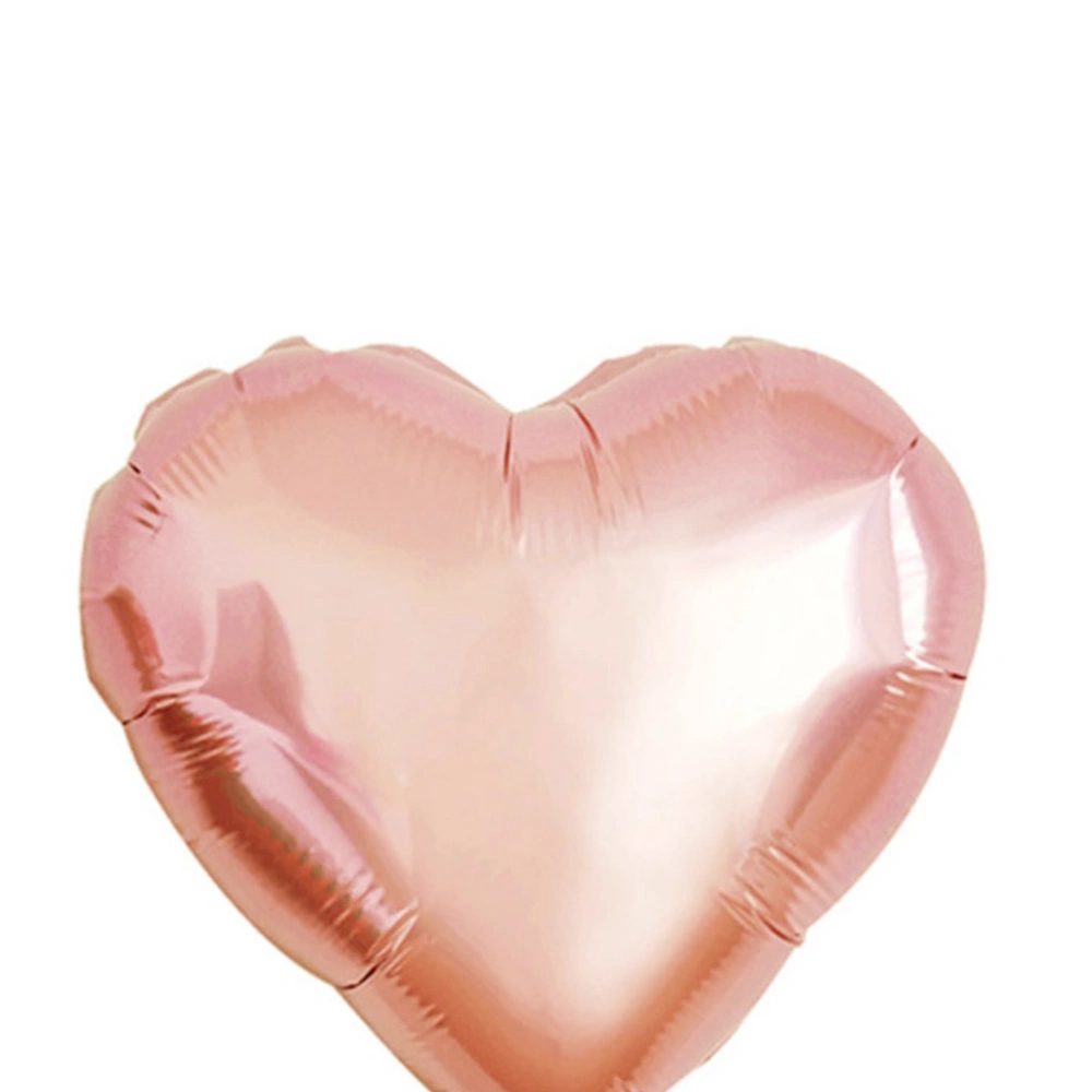 21pcs Wedding Aluminum Foil Balloon I LOVE YOU Letter Balloon Valentine's Day Party Supplies (Rose Gold)