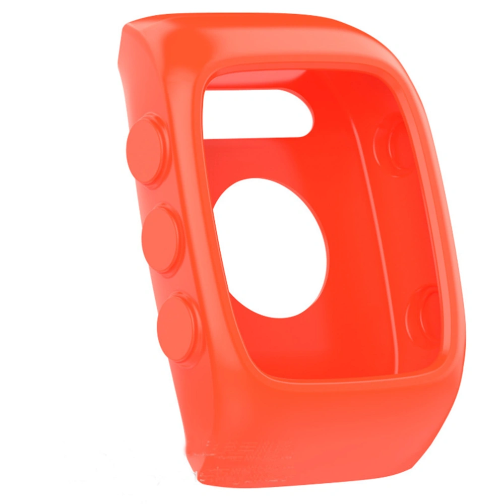 Delicate Practical Silicone Protective Cover Compatible for Polar M400 M430 (Orange)