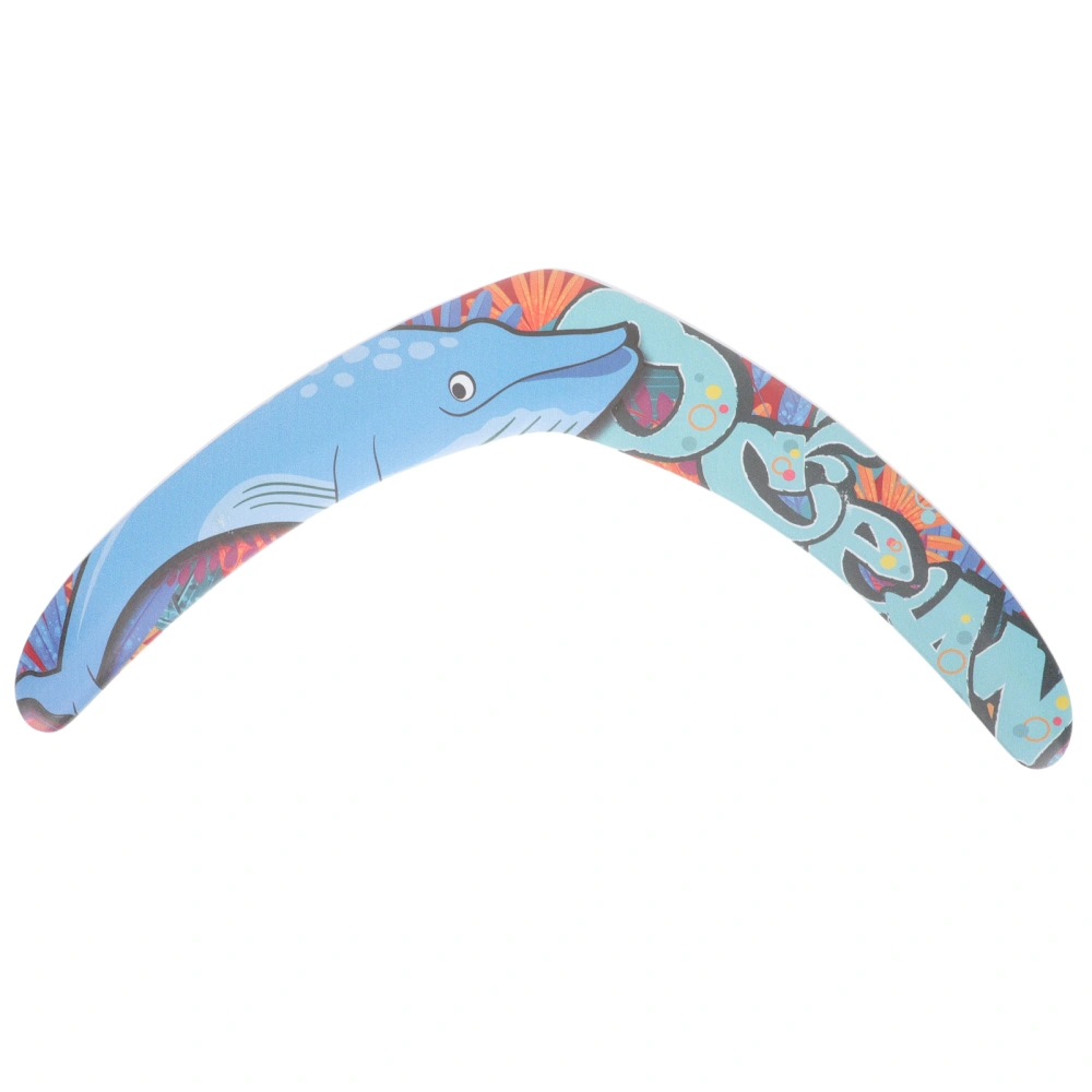 Outdoor Boomerang Throwing Boomerang Kids Boomerang Toy Flying Plaything