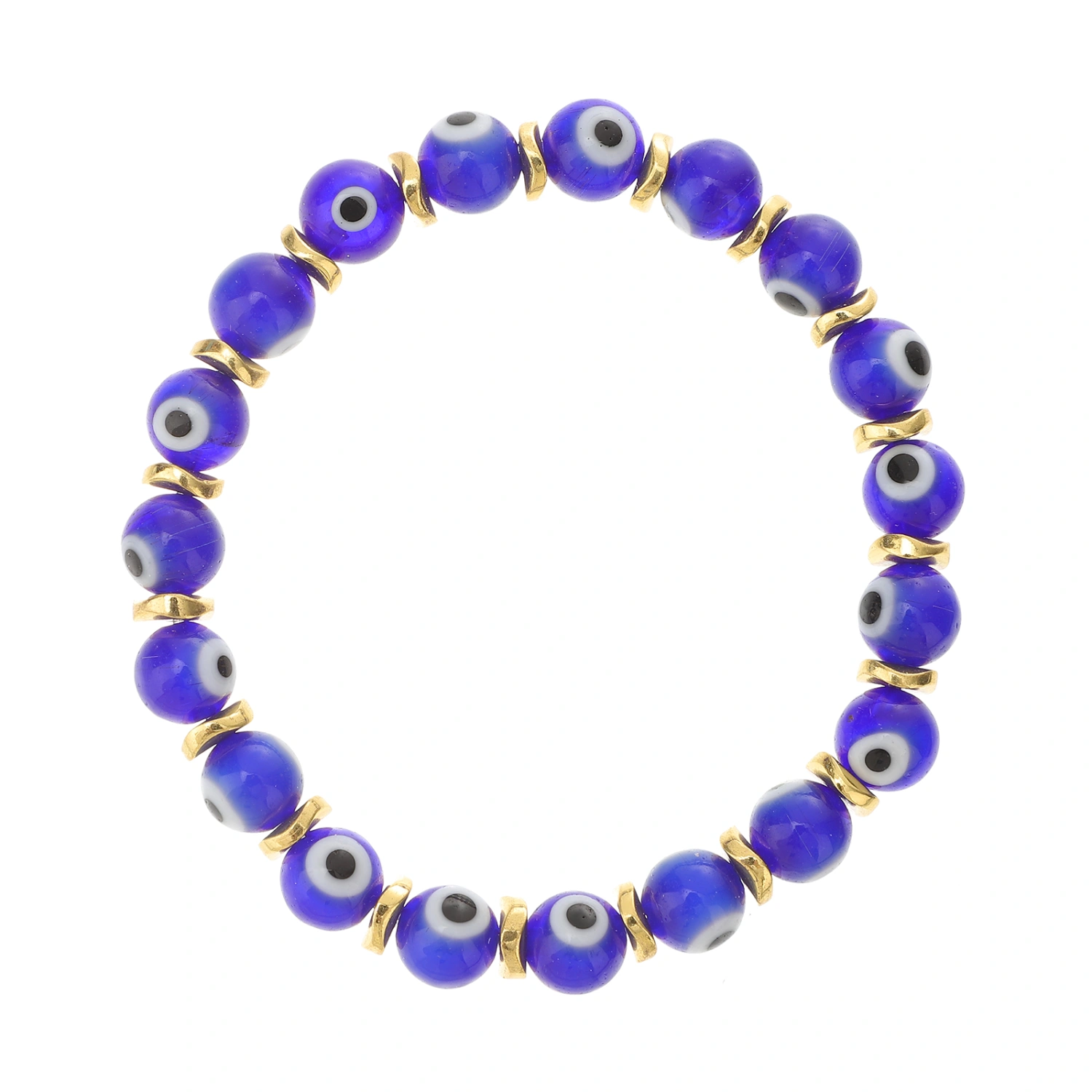 Elastic Evil Eye Bracelet Beaded Evil Eye Jewelry Gift for Women Men Boys Girls