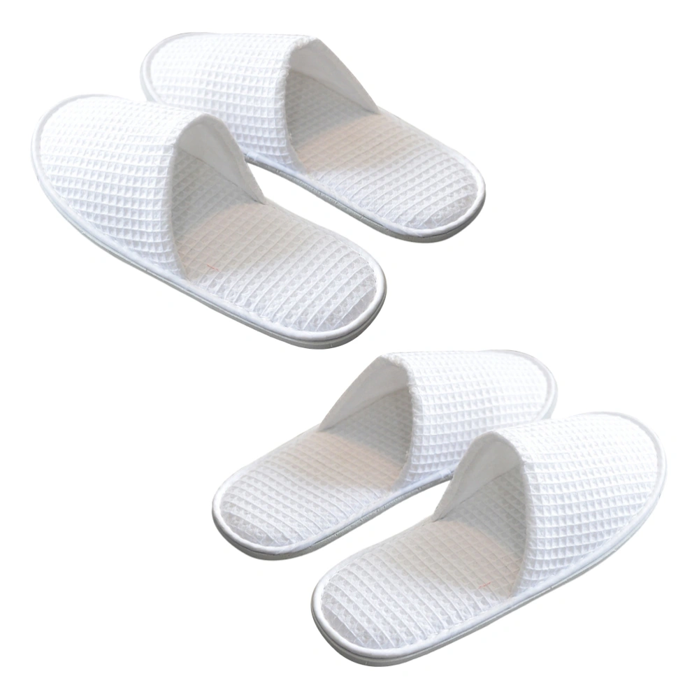 2 Pairs Beauty Salon Slipper Hotel Disposable Slippers Home Comfortable Slippers