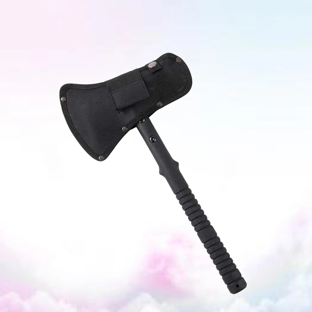 Steel Jungle Survival Axe Outdoor Activities Camping Firefighting Hatchet Emergency Tool (Hammer Axe)