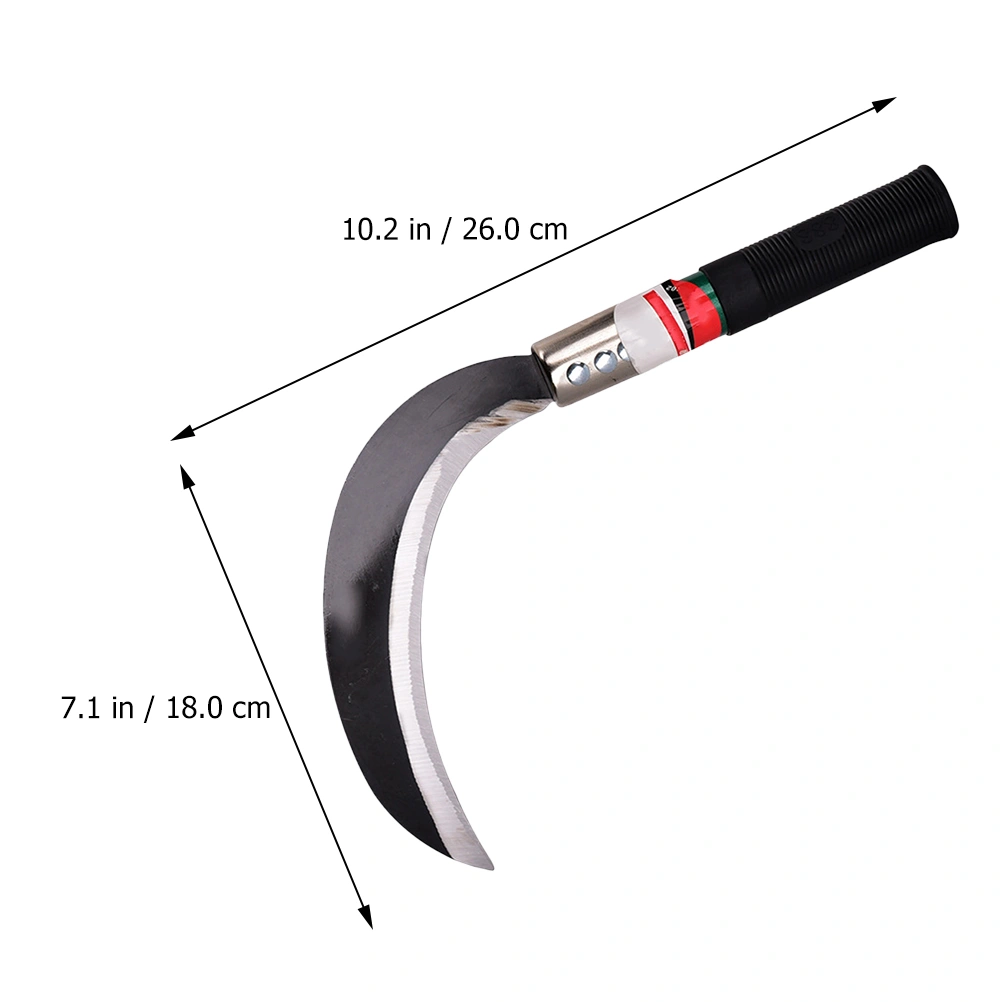 2pcs Gardening Sickle Manganese Steel Sickle Tree Cutter Weeding Sickle