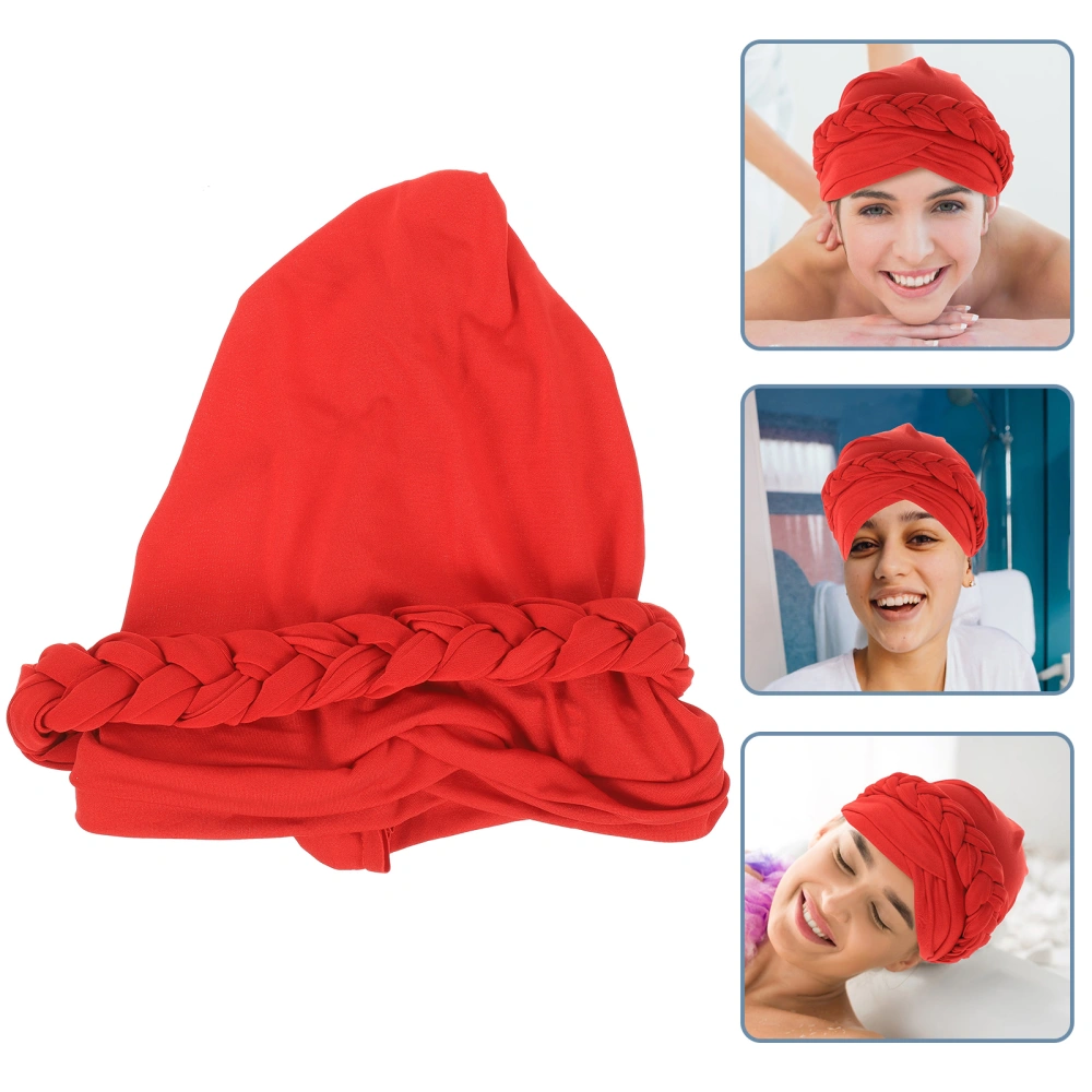 Women Head Wrap Stretchy Hair Wrap Turban Comfortable Turban Hat Supple Head Scarf