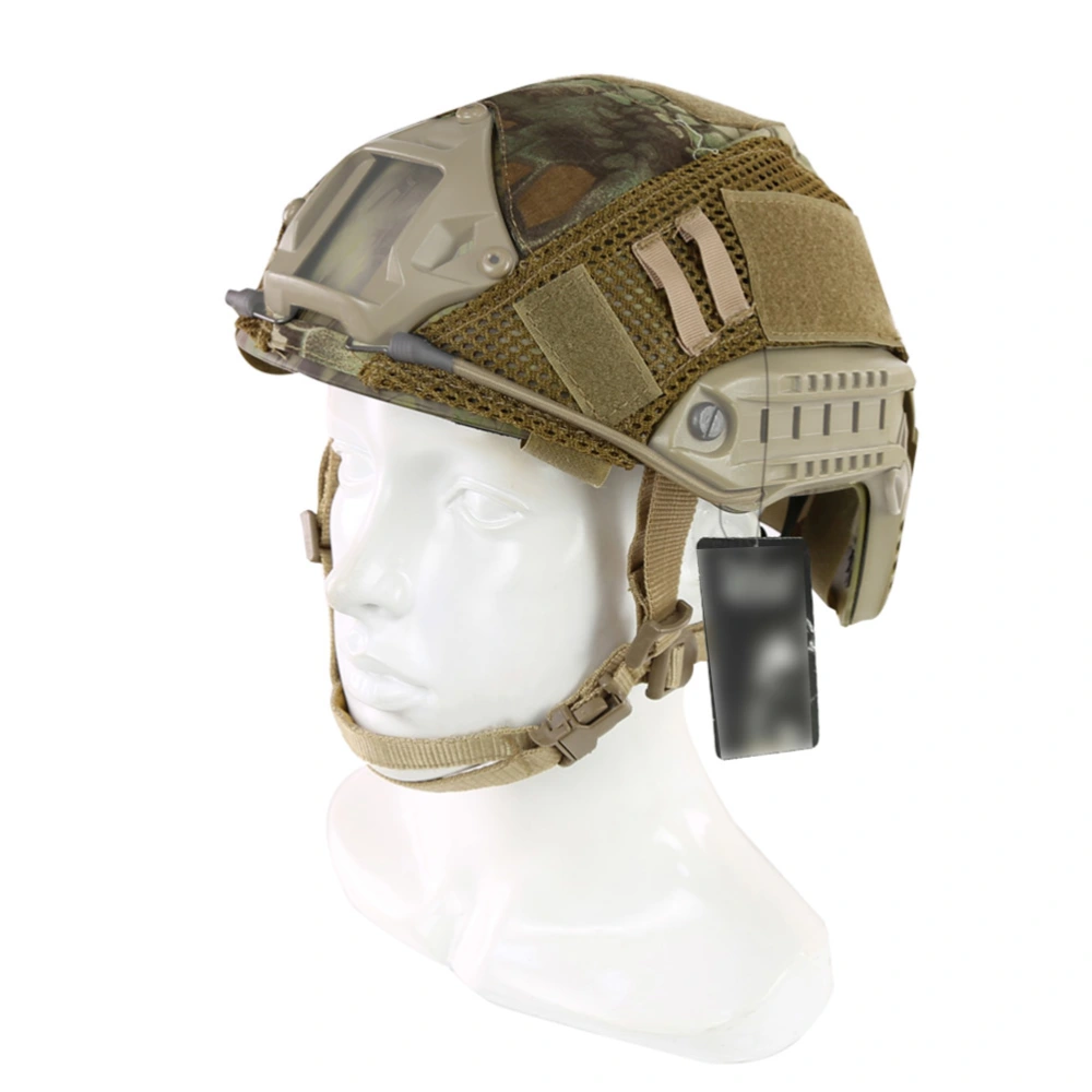 Safety Airsoft Helmet Cover Military Style Helmet Cover DIY Camouflage Helmet Accessory Multi-terrain Python Pattern