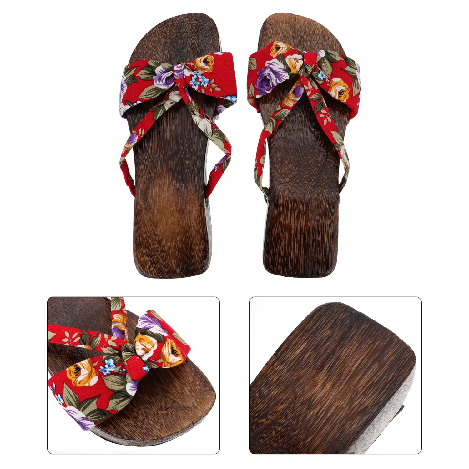 1Pair Flat Sole Female Sandals Anti-skid Fashion Slippers Summer Beach Footwear