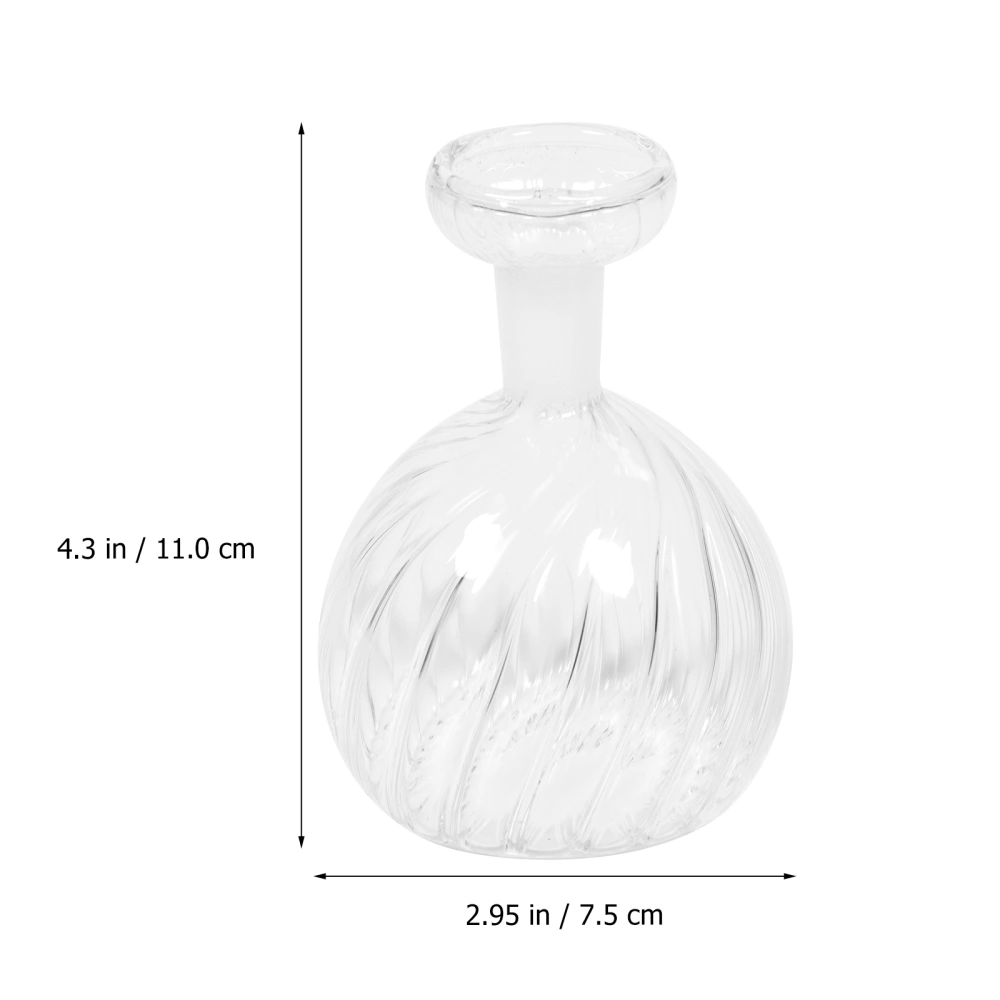 1Pc Practical Condiment Bottle Glass Seasoning Bottle Simple Glass Oil Bottle