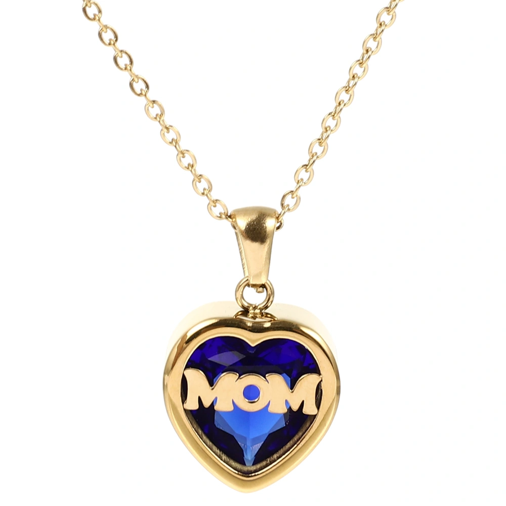 Heart Shaped Pendant Necklace Romantic Fashion Necklace Gift for Mother's Day