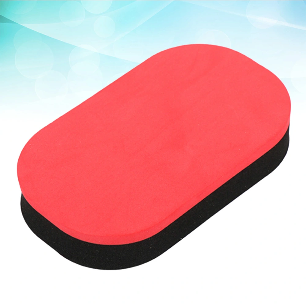 Table Tennis Bat Rubber Racket Clean Sponge Cleaning Pad Rubber Maintenance Nursing Sponge (Red)