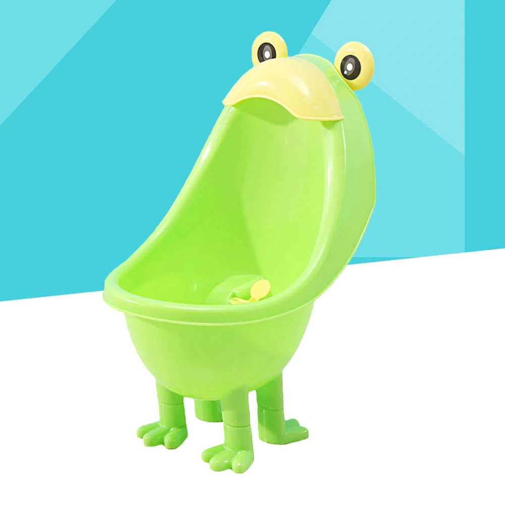 Baby Boys Urinal Potty Training Stand Urinal Groove Toilet Bathroom Accessories (Green)