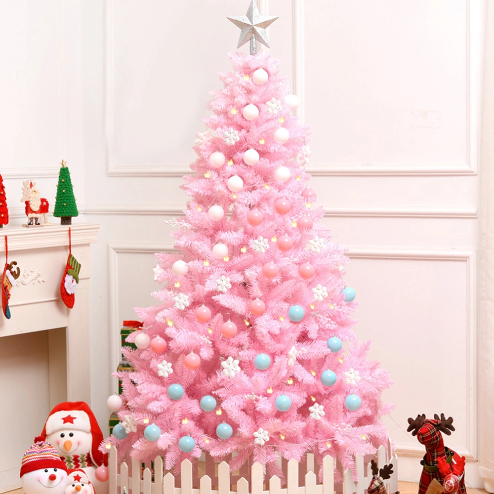 1 Pc 120CM Beautiful Christmas Tree Adornment Creative Christmas Gift (Pink)