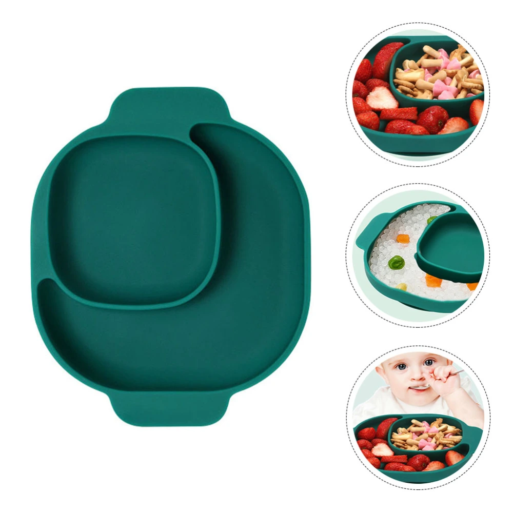 Baby Divided Plate Unbreakable Divided Baby Kids Toddler Feeding Plate