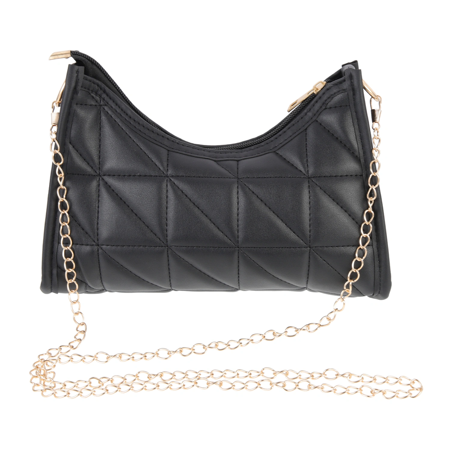 Zipper Women Crossbody Purse Coin Bag All-Match Shoulder Bag Chic Phone Pouch