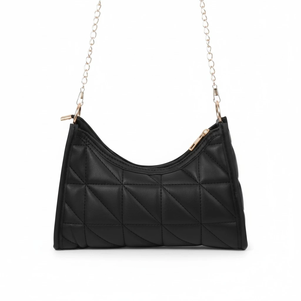 Zipper Women Crossbody Purse Coin Bag All-Match Shoulder Bag Chic Phone Pouch