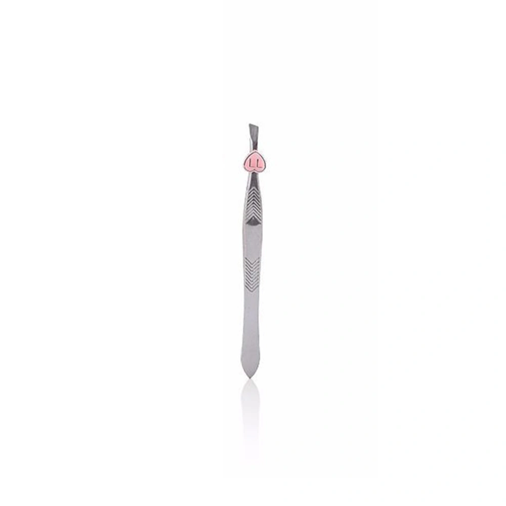 Stainless Steel Eyebrow Clip Eyebrow Tweezers Eyebrow Tool Slant Tip for Men and Women