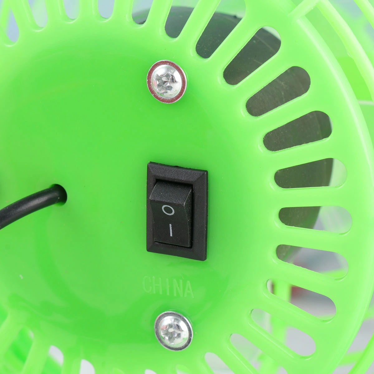 Ultra-silent Small Desk Fan Small Table Personal Portable Mini Fan Usb Powered Mini Fan (Green)