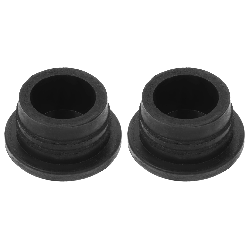 2pcs Swimming Pool Winterizing Plug Rubber Stopper Plug Pool Ladder Bumper Caps