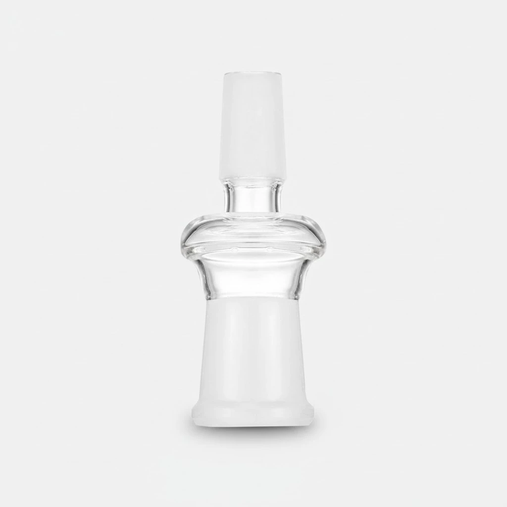 1pc Glass Tube Adapter Essential Adapter Clear Scientific Streamlined Connector