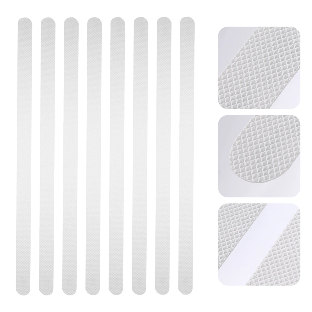 30Pcs Bathroom Anti Skid Stickers Bathtub Self-adhesive Tapes Stair Strips