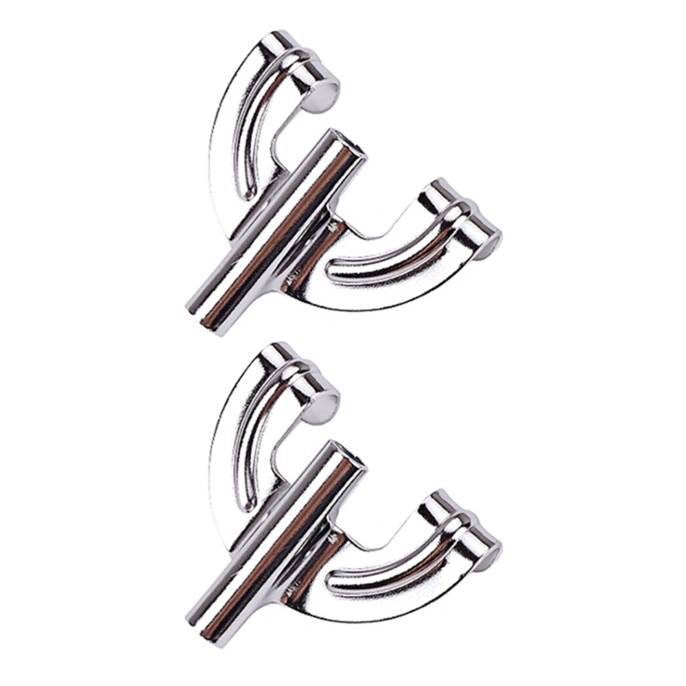 2pcs Bass Drum Claw Hook Metal for Drum Parts Percussion Accessories Parts