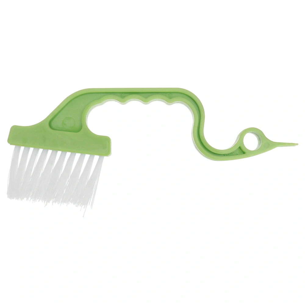 1PC Cleaning Brush Grout Cleaner Brush for Bathroom Kitchen Shower Window Track Groove Gap Brush(Green)