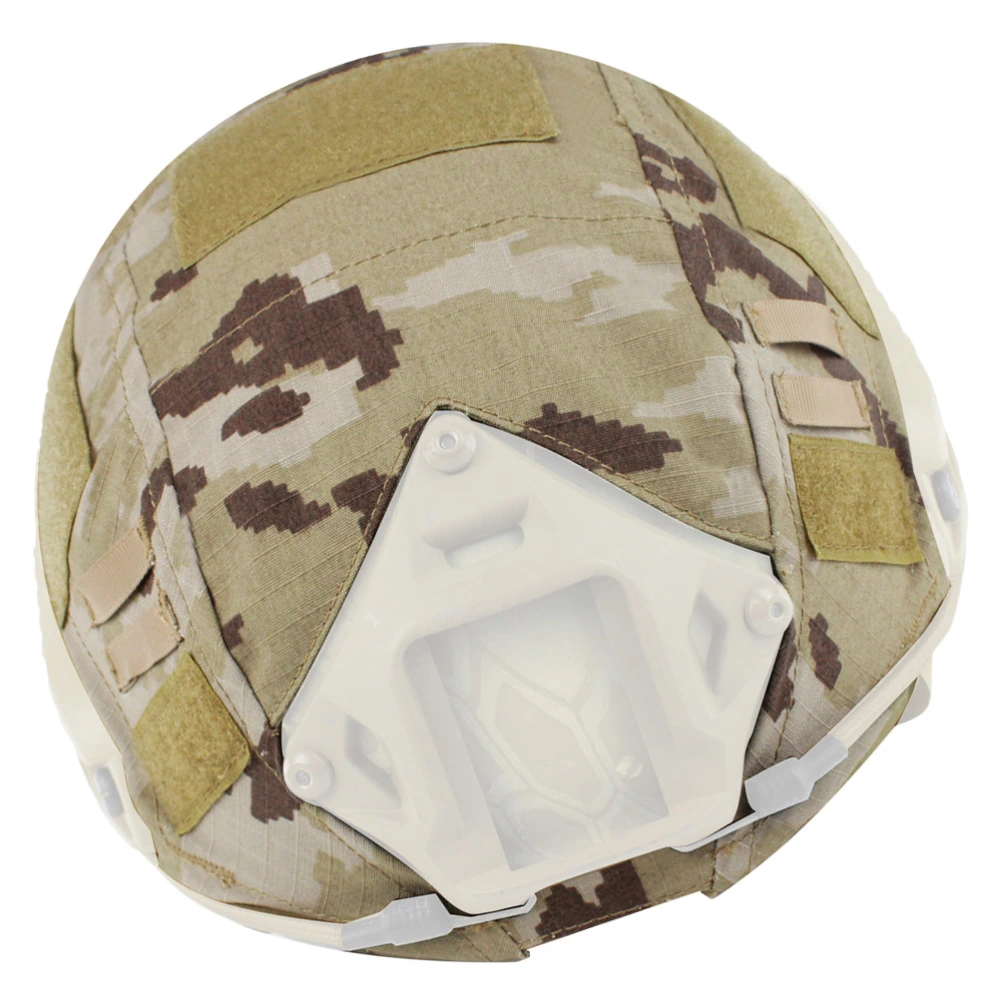 36x26x1cm Safety Airsoft Helmet Military Style Helmet Jungle Camouflage Series Safty Helmet (Spanish Camouflage)