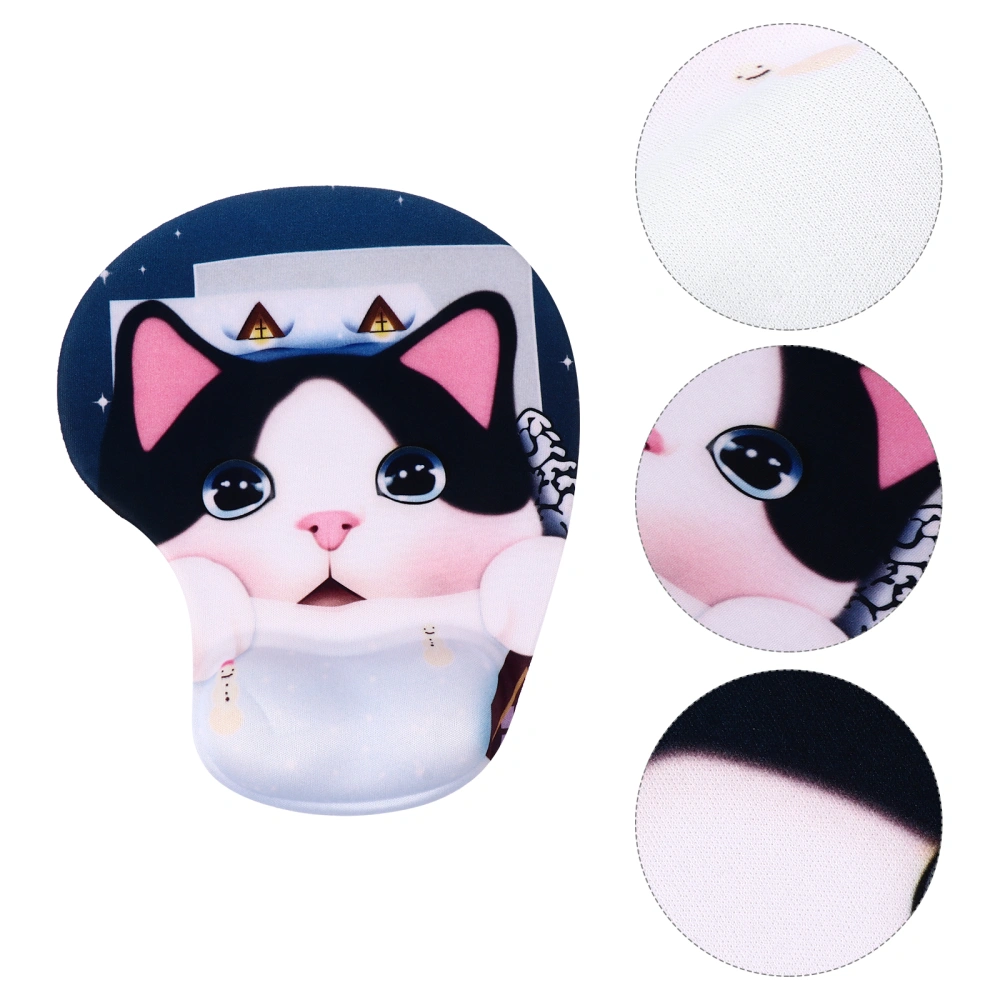 1pc Wrist Support Mouse Pad Comfortable Cartoon Animal Wrist Rest Mouse Pad