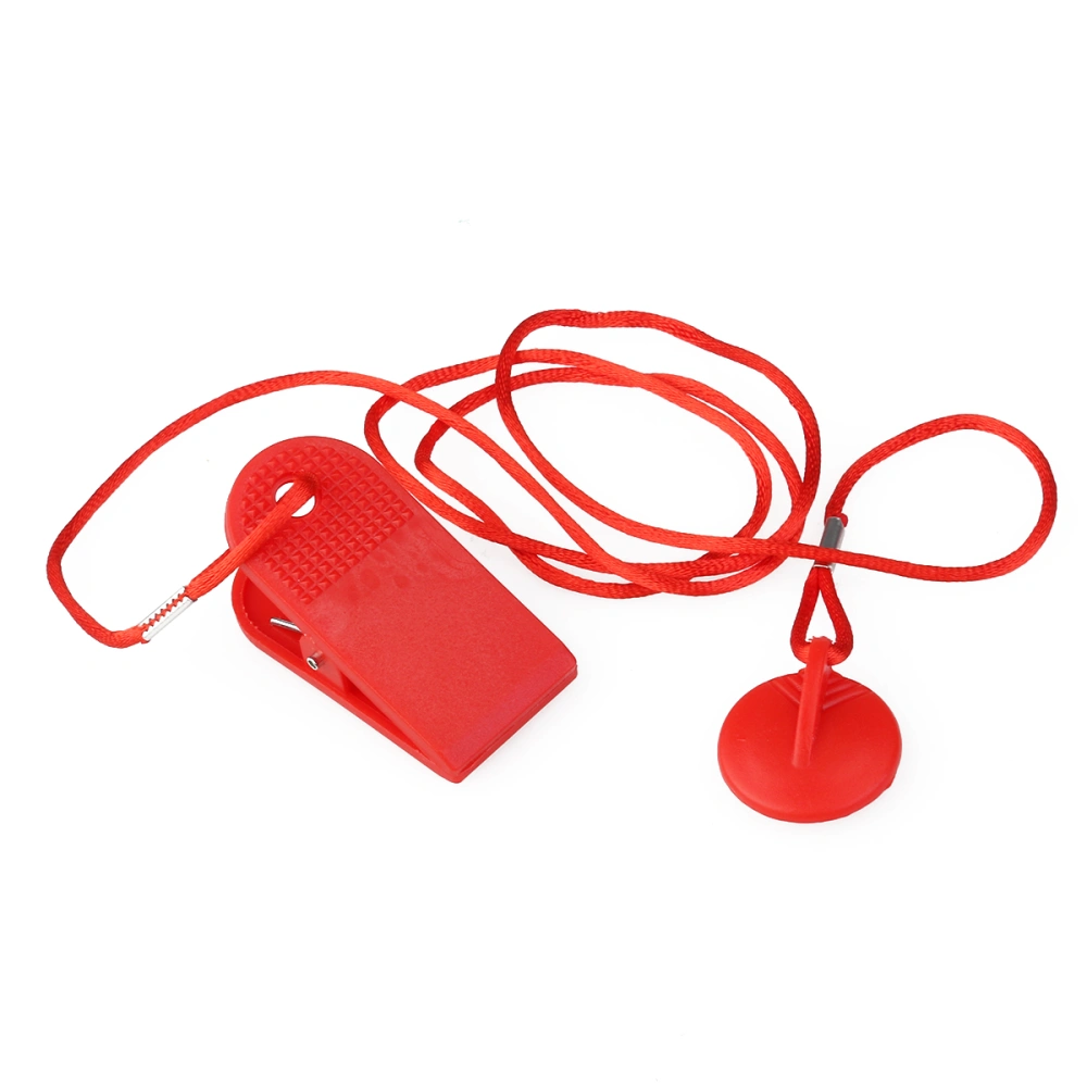 Replacement Magnetic Treadmill Running Machine Safety Key Security Switch - 2.3cm Diameter (Red)