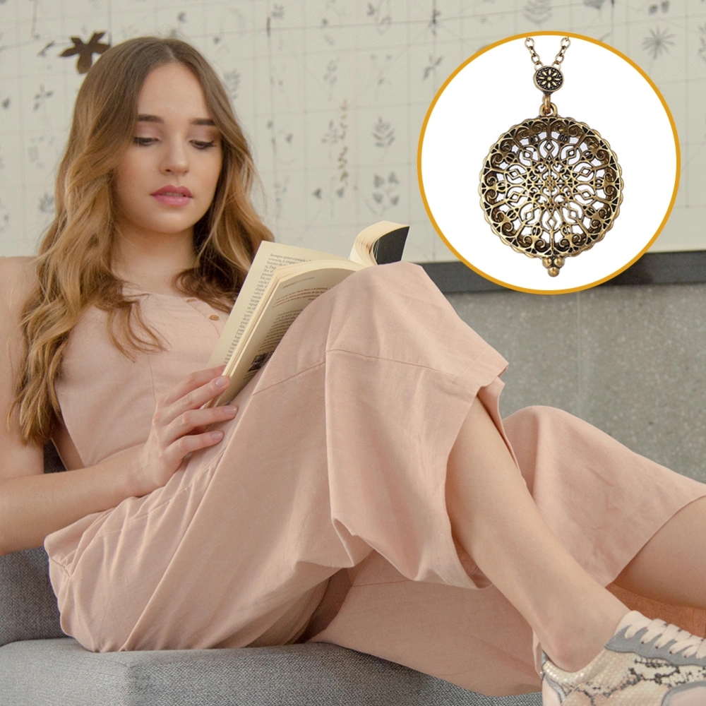 Alloy Dreamcatcher Necklace Retro Neck Pendant Fashion Jewelry Accessories