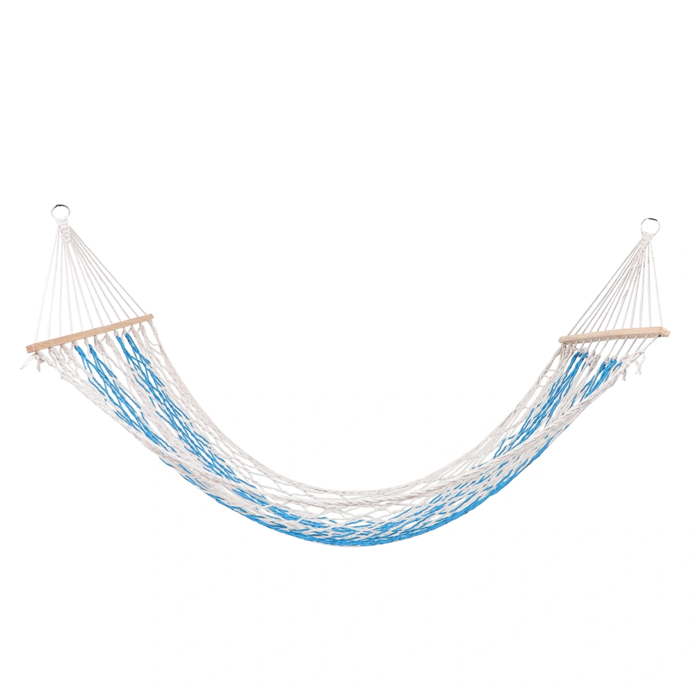 Mesh Hammock Outdoor Hanging Swing Bed Foldable Hammock with Carrying Bag