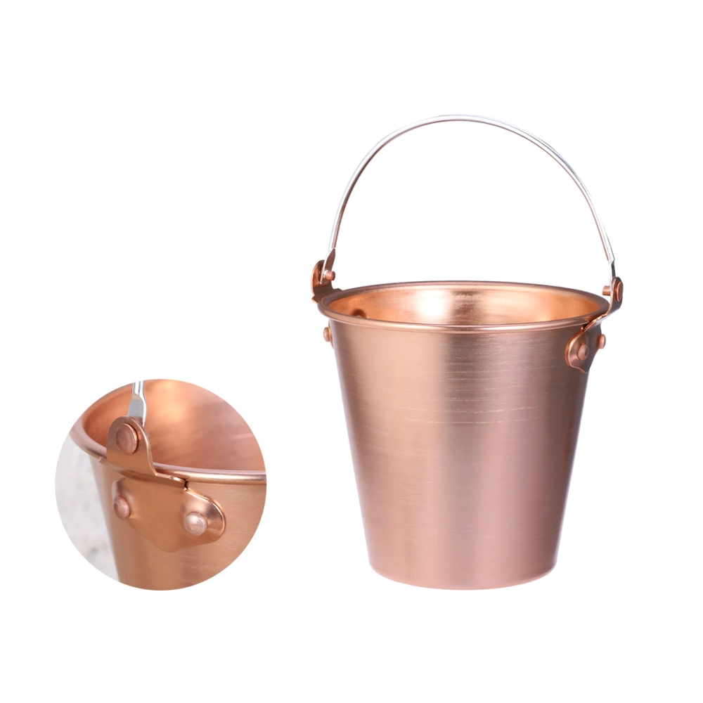 1.25 Liter Aluminum Alloy Bar Ice Bucket Champagne Bucket Wine Bucket Ktv Club Bar Supplies with Ice Tongs