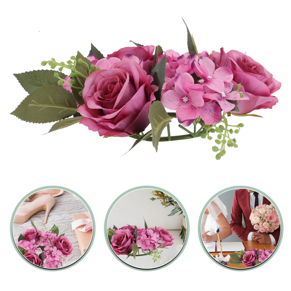 Artificial Flower Wreath Simulation Rose Garland Party Home Wedding Decoration