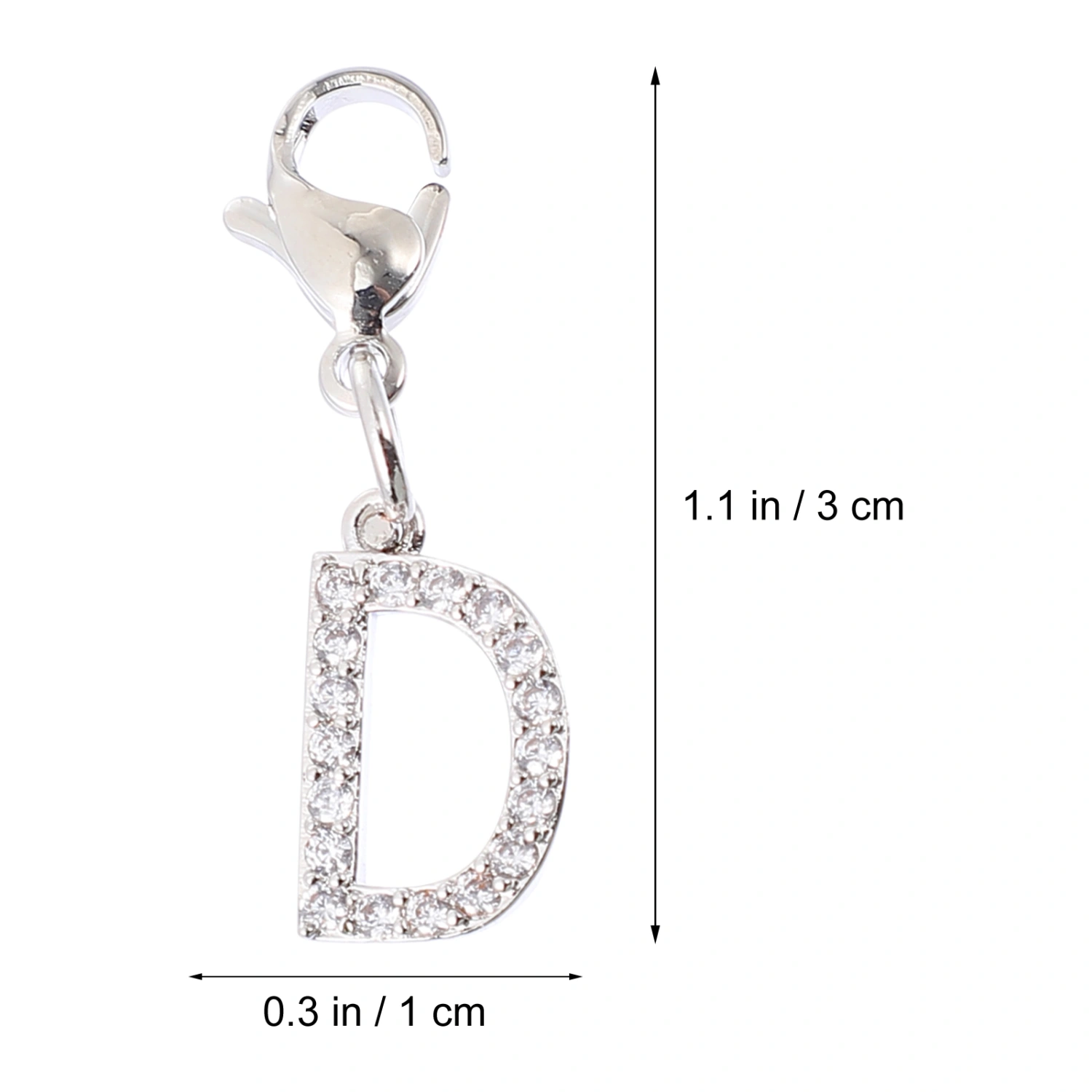 6pcs Diamond Decorative Watch Bracelet Charms Fashion Watch Band Pendants