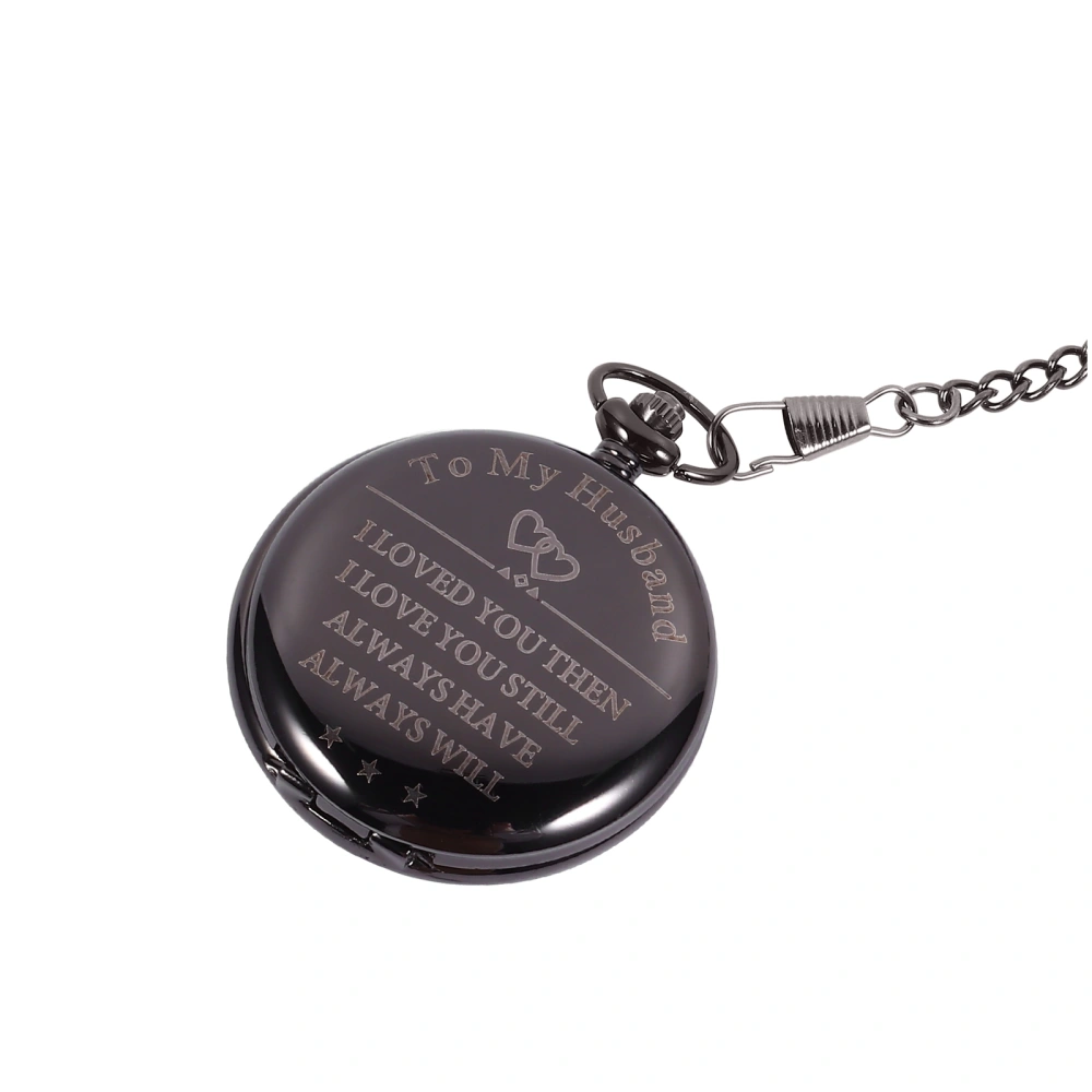 Alloy Fashion Pocket Watch with Chain Mechanical Quartz Pocket Watches