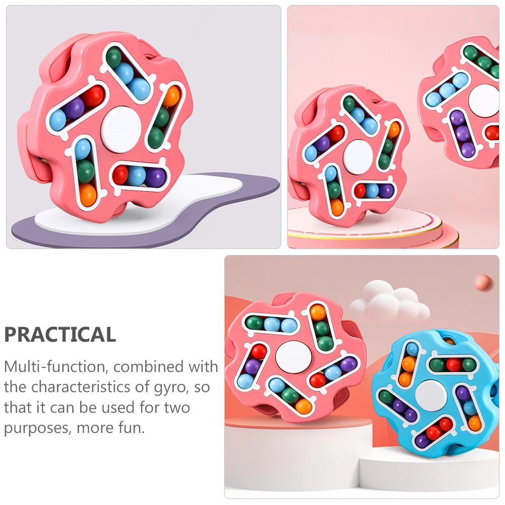 1 Set Fingertip Bean Cube Toy Puzzle Toy Interesting Early Educational Toy