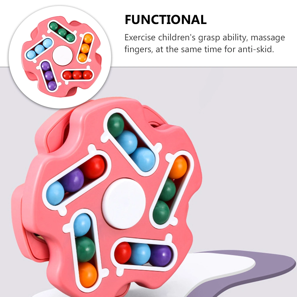 1 Set Fingertip Bean Cube Toy Puzzle Toy Interesting Early Educational Toy